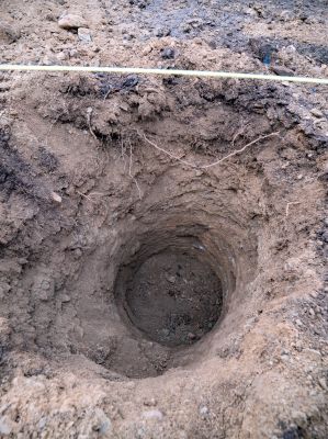 Excavation in Dry Soil